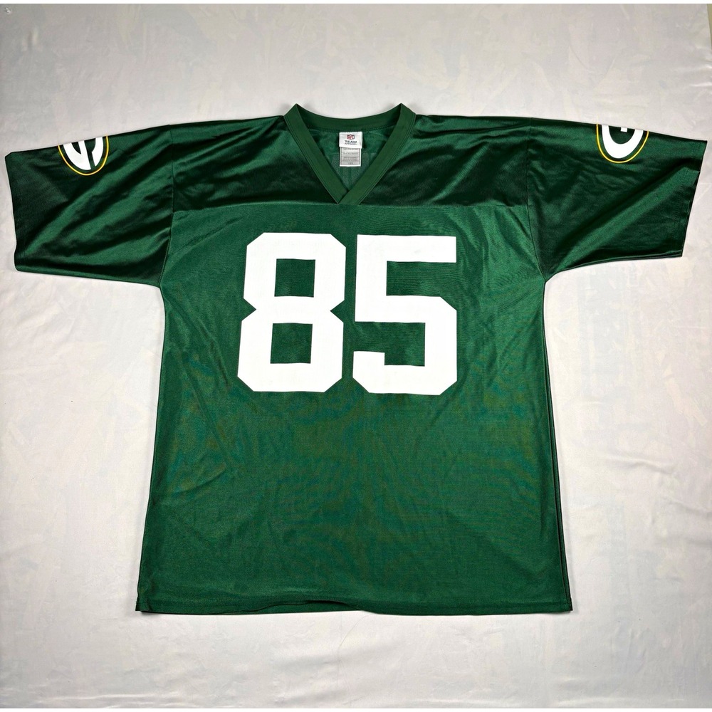Greg Jennings #85 Green Bay Packers Jersey Men's Large NFL Team Apparel Green